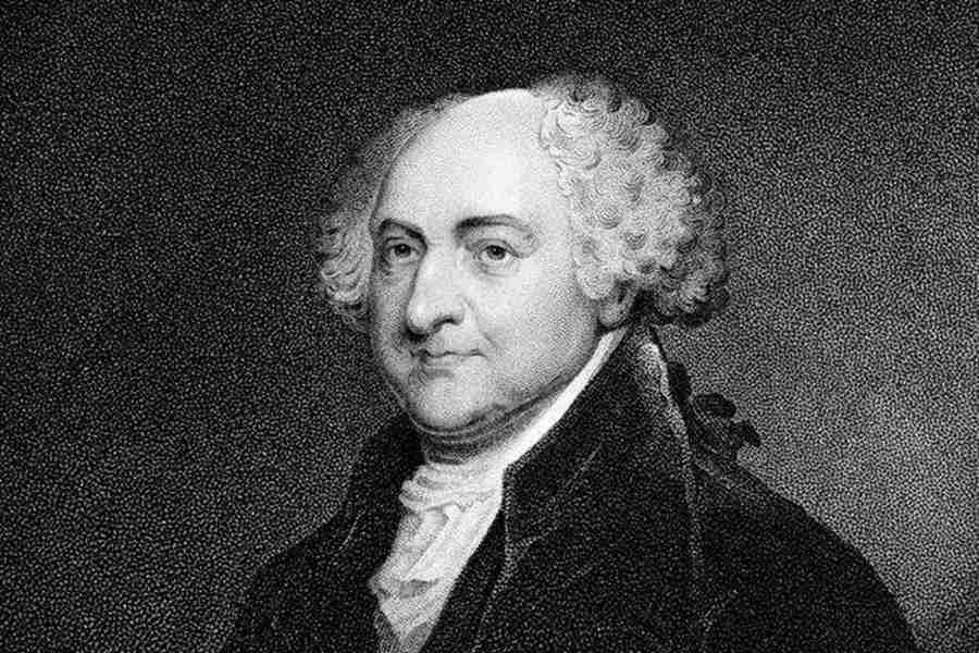 �����ڶ�����ͳ��Լ�����ǵ�˹��John Adams��