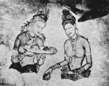 ʨ���ұڻ�����Ůͼ